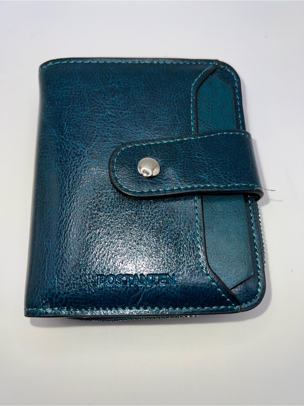 BOSTANTEN Lnna Hand Tooled Leather Wallet